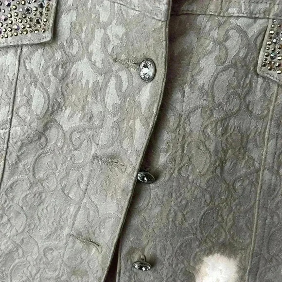 Christine Alexander Swarovski Crystal jacket - Picture 4 of 8